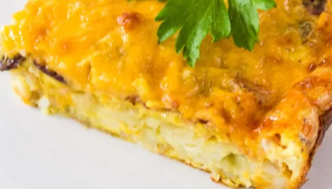 Bacon Wrapped Sausage Casserole With