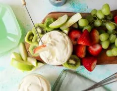 Baileys Irish Cream Fruit Dip