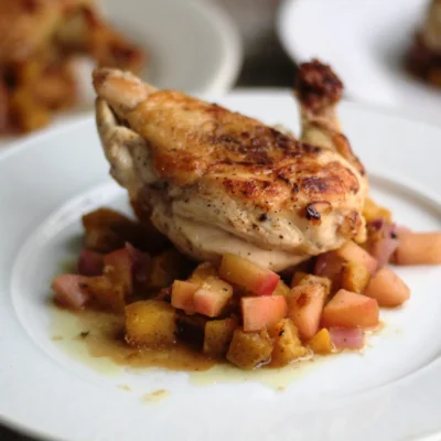 Baked Acorn Squash And Apples
