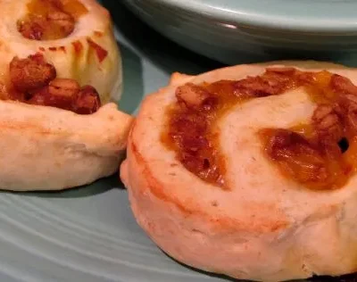 Baked Bean Scrolls