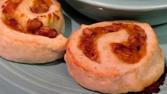 Baked Bean Scrolls