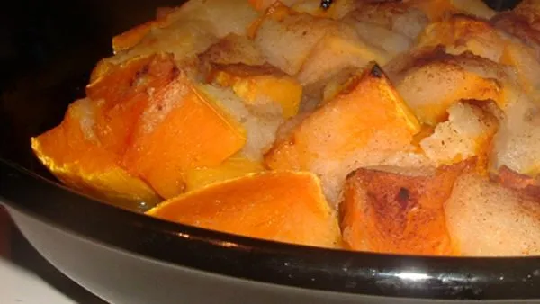 Baked Butternut Squash With Apples And Maple