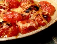 Baked Cherry Tomatoes With Parmesan