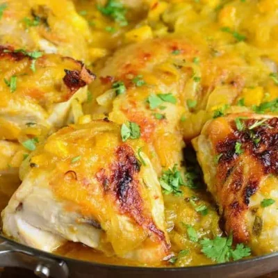 Baked Chicken Breasts With Mango Chutney