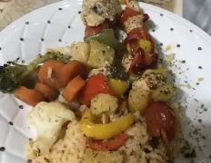 Baked Chicken Kabobs