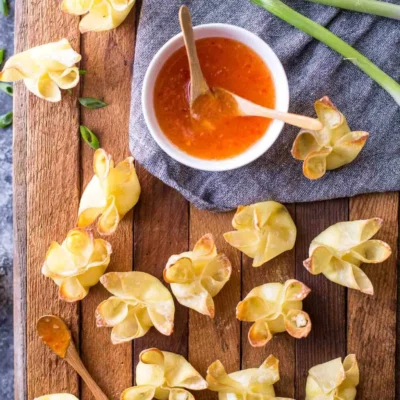 Baked Chinese Crab Rangoon