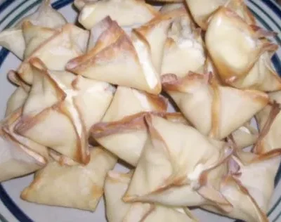 Baked Chinese Crab Rangoon