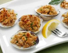 Baked Clams With Walnuts