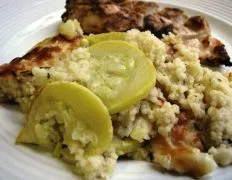 Baked Couscous With Summer Squash