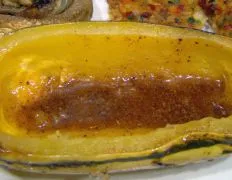 Baked Delicata Squash With Lime Butter