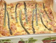 Baked Egg And Asparagus Gratins