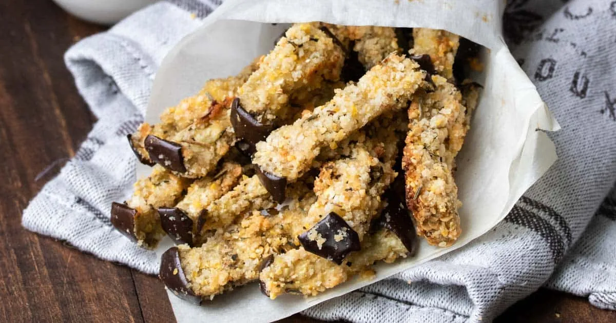 Baked Eggplant Sticks