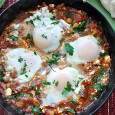 Baked Eggs In Tomatoes