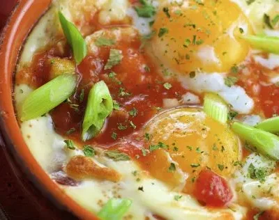 Baked Eggs With Salsa