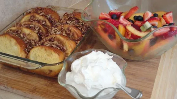 Baked French Toast Casserole With Maple Syrup