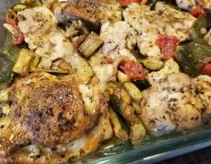 Baked Garlic Chicken Thighs – Low Carb