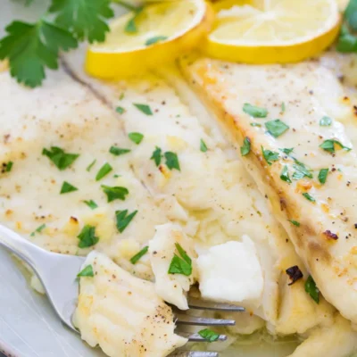 Baked Garlic Lemon Tilapia