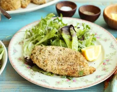 Baked Herb- Crusted Chicken Breasts