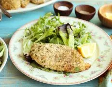 Baked Herb Crusted Chicken Breasts