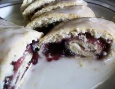 Baked Jam Rolls