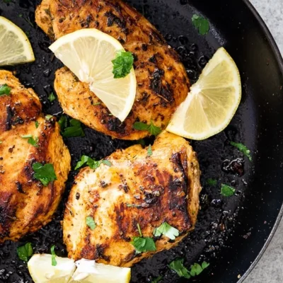 Baked Lemon Oregano Chicken Breasts