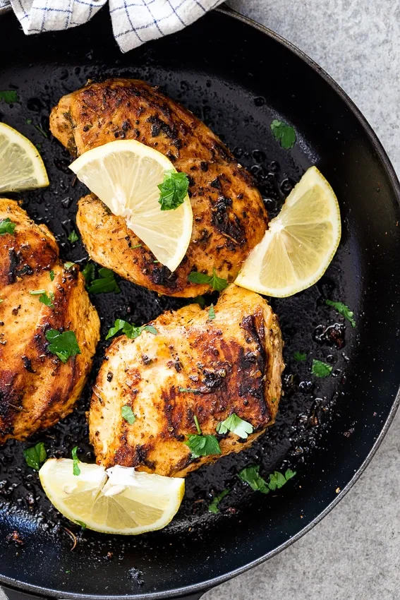 Baked Lemon Oregano Chicken Breasts