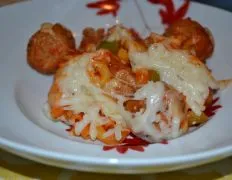 Baked Meatball And Pasta Casserole