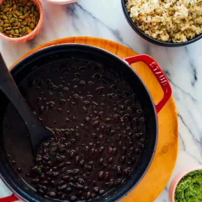 Baked Mexican Black Bean Dip