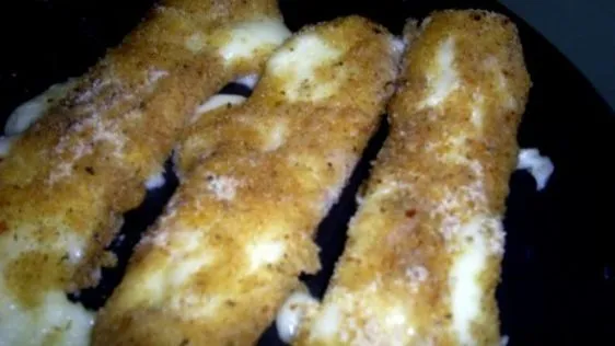 Baked Mozzarella Cheese Sticks