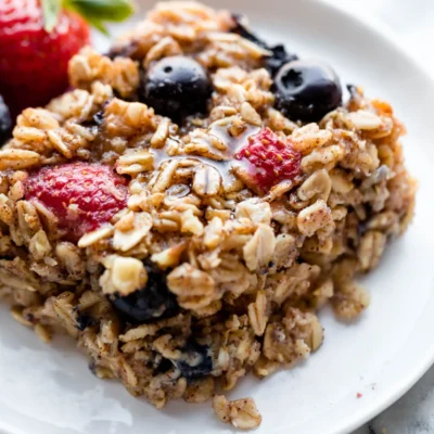 Baked Old Fastioned Oatmeal