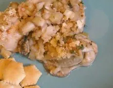 Baked Oyster Appetizer