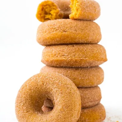 Baked Pumpkin Doughnuts