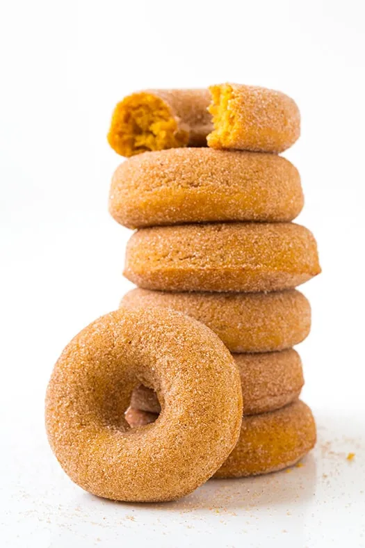 Baked Pumpkin Doughnuts