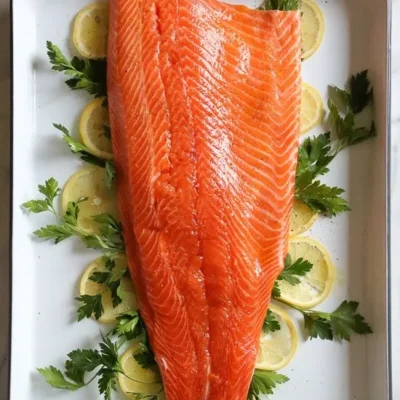 Baked Salmon With Fresh Herbs