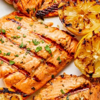 Baked Salmon With Lemon Oregano Crumb