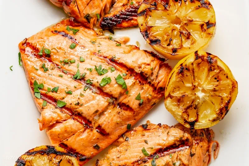 Baked Salmon With Lemon Oregano Crumb