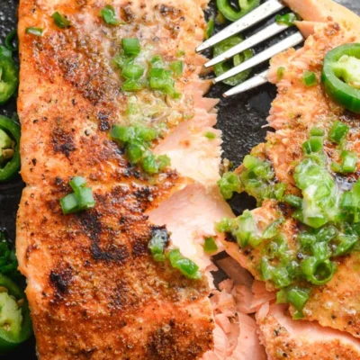 Baked Salmon With Lime
