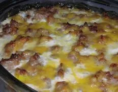 Baked Sausage And Eggs