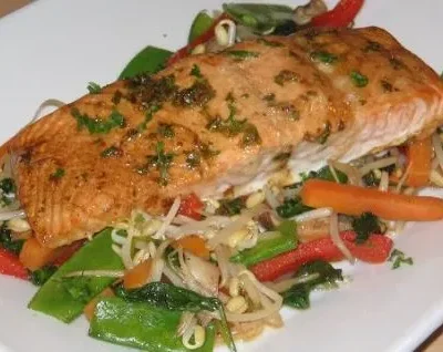 Baked Seasoned Salmon