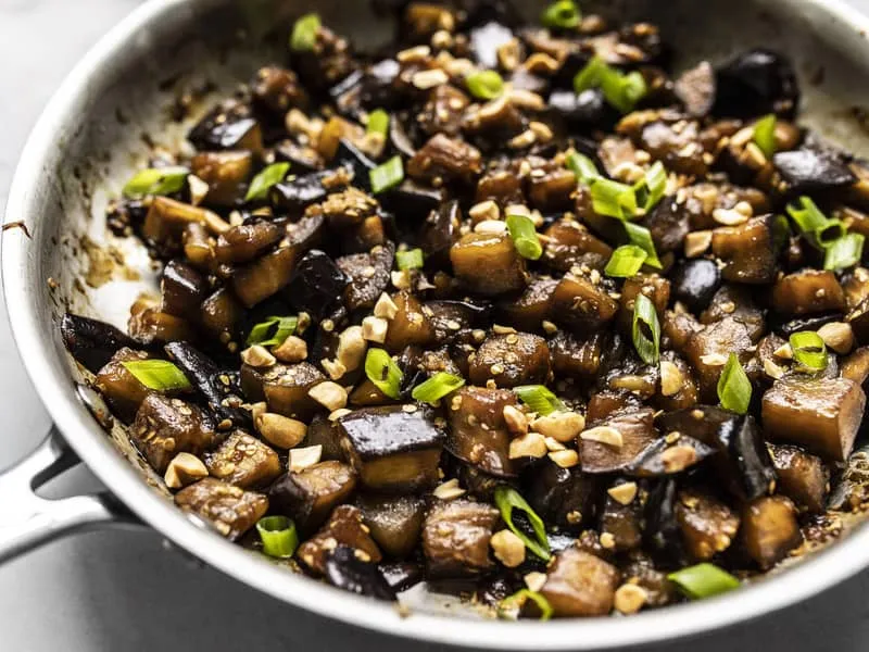 Baked Shiitake Tomato Eggplant Casserole