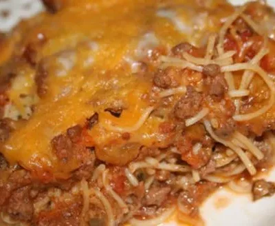 Baked Spaghetti By Paula Deen