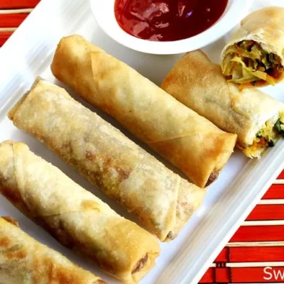 Baked Spring Rolls