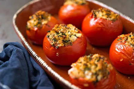 Baked Stuffed Tomatoes