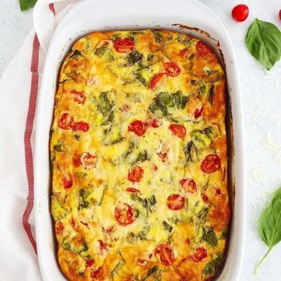Baked Tomato Onion Casserole