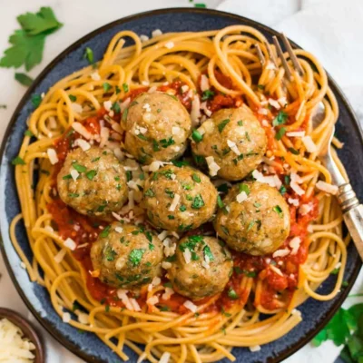 Baked Turkey Meatballs