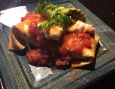 Baked Vegetarian Chimichangas