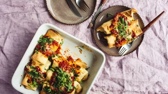 Baked Vegetarian Enchiladas