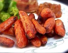 Balsamic And Brown Sugar Roasted Carrots