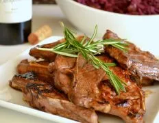 Balsamic And Rosemary Lamb Chops