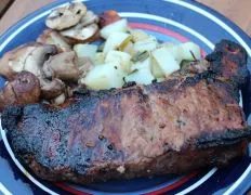 Balsamic-Beer Flank Steak